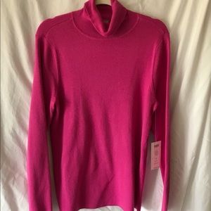 Pink Turtleneck Sweater fro Chico’s